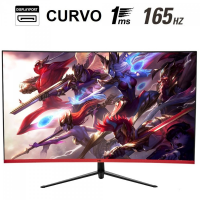 Monitor HQ Curvo 31.5 Pol Full HD 165Hz 1ms HDMI Display Port Monitor HQ Curvo 31.5 Pol Full HD 165Hz 1ms HDMI Display Port