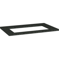 Tampo Para Balcão de Cozinha 80cm Evidence para Cooktop 5 Bocas - Poliman - Granito Tampo Para Balcão de Cozinha 80cm Evidence para Cooktop 5 Bocas - Poliman - Granito