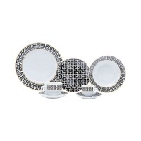 Aparelho de Jantar 42 Peças em Porcelana Lyor Egypt 8201 Aparelho de Jantar 42 Peças em Porcelana Lyor Egypt 8201