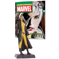 Action Figure Marvel Figurines: Vampira #29 - Eaglemoss Action Figure Marvel Figurines: Vampira #29 - Eaglemoss