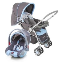 Carrinho de Bebê Cosco Travel System Reverse - Azul Carrinho de Bebê Cosco Travel System Reverse - Azul