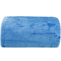 Cobertor Casal Flannel 3D Arabesco - Casa & Conforto Cobertor Casal Flannel 3D Arabesco - Casa & Conforto