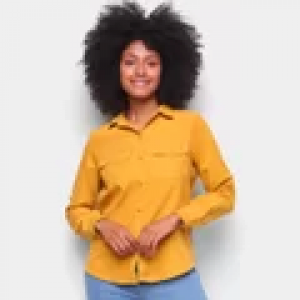 Camisa FavoritaS Manga Longa Lisa Feminina - Amarelo
Camisa FavoritaS Manga Longa Lisa Feminina - Amarelo