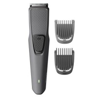 Aparador de Pelos Philips Beardtrimmer Series 1000 BT1209/15 Sem Fio com Carregador USB Cinza - Bivolt Aparador de Pelos Philips Beardtrimmer Series 1000 BT1209/15 Sem Fio com Carregador USB Cinza - Bivolt