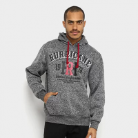 Moletom Broken Rules Hurricane Masculino - Chumbo Moletom Broken Rules Hurricane Masculino - Chumbo