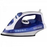 Ferro de Passar a Vapor Black & Decker Base Antiaderente Azul AJ2000AZ-BR 110V Ferro de Passar a Vapor Black & Decker Base Antiaderente Azul AJ2000AZ-BR 110V