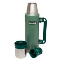 Garrafa Térmica Classic Extra Grande 1,3 Litros Verde Stanley Verde Garrafa Térmica Classic Extra Grande 1,3 Litros Verde Stanley Verde