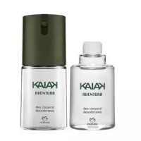 Deo Corporal Kaiak Aventura Masculino 100ml + Refil 100ml Deo Corporal Kaiak Aventura Masculino 100ml + Refil 100ml
