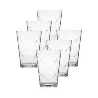Jogo de Copos em Vidro 265ml Nadir Figueiredo Maracatu 6 Peças Jogo de Copos em Vidro 265ml Nadir Figueiredo Maracatu 6 Peças
