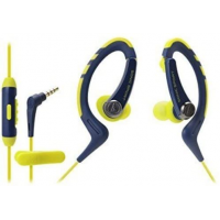 Fone de Ouvido Sonicsport Intra-Auriculares com Microfone e Controle Audio-Technica ATH-SPORT1iSNY Fone de Ouvido Sonicsport Intra-Auriculares com Microfone e Controle Audio-Technica ATH-SPORT1iSNY