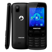 Celular Positivo P70 Feature Phone com WhatsApp, Facebook e Navegador Preto Celular Positivo P70 Feature Phone com WhatsApp, Facebook e Navegador Preto