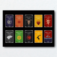Placa Game OF Thrones 24 | DominGot Placa Game OF Thrones 24 | DominGot