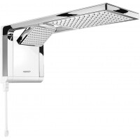 Chuveiro Acqua Duo 220V 7800W Lorenzetti 7510101 Branco/Cromado Pequeno Chuveiro Acqua Duo 220V 7800W Lorenzetti 7510101 Branco/Cromado Pequeno