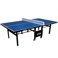 Mesa para Tênis de Mesa em MDF - Klopf Pés Dobráveis em Madeira Maciça e Rodízios - Ping Pong Mesa para Tênis de Mesa em MDF - Klopf Pés Dobráveis em Madeira Maciça e Rodízios - Ping Pong