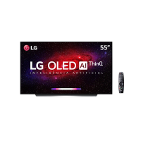 Smart TV OLED 55 LG OLED55CXPSA 4K Bluetooth Inteligência Artificial Preta Smart TV OLED 55 LG OLED55CXPSA 4K Bluetooth Inteligência Artificial Preta