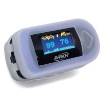 Oxímetro de Pulso G-Tech Portátil Oled - Branco Oxímetro de Pulso G-Tech Portátil Oled - Branco