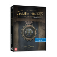 Blu-ray Steelbook Game Of Thrones: 3ª Temporada - 5 Discos Blu-ray Steelbook Game Of Thrones: 3ª Temporada - 5 Discos