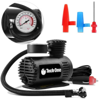 Mini Compressor Ar Compacto 12V 300 PSI Preto Mini Compressor Ar Compacto 12V 300 PSI Preto