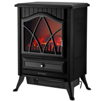 Aquecedor Elétrico Lareira Cadence Serrano Preto AQC801 Aquecedor Elétrico Lareira Cadence Serrano Preto AQC801