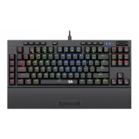 Teclado Mecânico Óptico Redragon Broadsword PRO RGB Switch Óptico Blue ANSI C/ Apoio de Pulso Teclado Mecânico Óptico Redragon Broadsword PRO RGB Switch Óptico Blue ANSI C/ Apoio de Pulso