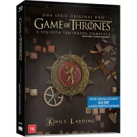 Blu-ray Steelbook Game Of Thrones: 2ª Temporada - 5 Discos Blu-ray Steelbook Game Of Thrones: 2ª Temporada - 5 Discos