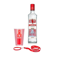 Gin Beefeater London Dry 750ml + Copo e Cordão Gin Beefeater London Dry 750ml + Copo e Cordão