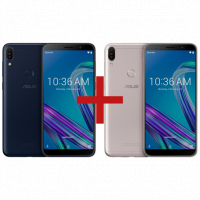 Smartphone Zenfone Max Pro (M1) 3GB/32GB Preto + ZenFone Max Pro (M1) 3GB/32GB Prata - Smartphones Smartphone Zenfone Max Pro (M1) 3GB/32GB Preto + ZenFone Max Pro (M1) 3GB/32GB Prata - Smartphones
