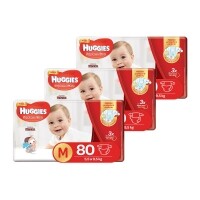 Kit de Fraldas Huggies Hiper Supreme Care - M, G, XG e XXG Kit de Fraldas Huggies Hiper Supreme Care - M, G, XG e XXG