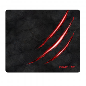Mousepad Gamer Havit MP838 Pequeno (250 x 210 mm) Preto e Vermelho - MP838 Mousepad Gamer Havit MP838 Pequeno (250 x 210 mm) Preto e Vermelho - MP838