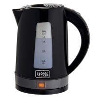 Black+Decker Chaleira Elétrica com Função Chá e Chimarrão Padrão Black+Decker Chaleira Elétrica com Função Chá e Chimarrão Padrão