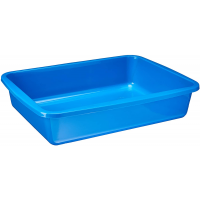 Bandeja Higiênica Grande Azul Tudo Pet para Gatos Bandeja Higiênica Grande Azul Tudo Pet para Gatos