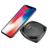 Carregador Wireless ELG Sem Fio de Mesa para Dispositivos com Tecnologia Qi - WQ1 Preto Carregador Wireless ELG Sem Fio de Mesa para Dispositivos com Tecnologia Qi - WQ1 Preto