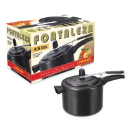 Panela Pressão Fortaleza 4.5l Black Panela Pressão Fortaleza 4.5l Black