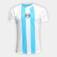 Camiseta Grêmio Dry Fit Recortes Masculina - Branco Camiseta Grêmio Dry Fit Recortes Masculina - Branco