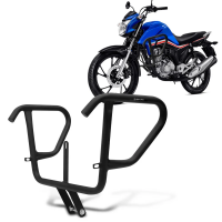 Protetor De Carenagem Reforçado Honda Cg 160 Fan Titan Start 2016 A 2019 Mata Cachorro Shutt Preto Protetor De Carenagem Reforçado Honda Cg 160 Fan Titan Start 2016 A 2019 Mata Cachorro Shutt Preto