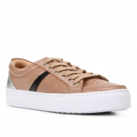 2 Pares - Tênis Couro Shoestock Cobra Listra Feminino 2 Pares - Tênis Couro Shoestock Cobra Listra Feminino