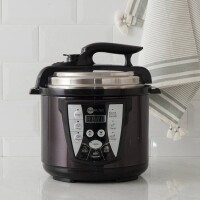 Panela de Pressão Elétrica All Black 4L 220v com 2 Anos de Garantia - Fun Kitchen Panela de Pressão Elétrica All Black 4L 220v com 2 Anos de Garantia - Fun Kitchen