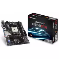 Placa Mãe Biostar Racing B350ET2 Chipset B350 AMD AM4 mATX DDR4 Placa Mãe Biostar Racing B350ET2 Chipset B350 AMD AM4 mATX DDR4