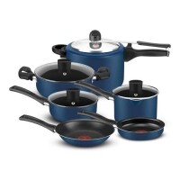 Conjunto de Panelas Rochedo Idea com Revestimento Antiaderente e Panela de Pressão – 6 Peças Conjunto de Panelas Rochedo Idea com Revestimento Antiaderente e Panela de Pressão – 6 Peças