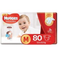 Huggies Fralda Supreme Care Hiper M 80 Fraldas Huggies Fralda Supreme Care Hiper M 80 Fraldas