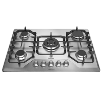 Cooktop Eletrolux 5 Bocas Inox - GF75X Cooktop Eletrolux 5 Bocas Inox - GF75X