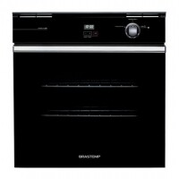 Forno de embutir Brastemp 78 litros Preto - BOA84AE Forno de embutir Brastemp 78 litros Preto - BOA84AE