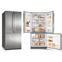 Geladeira Brastemp Side Inverse 540 Litros Evox BRO80AK Geladeira Brastemp Side Inverse 540 Litros Evox BRO80AK