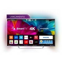 Smart TV LED 65 UHD 4K Philips 65PUG6412/78 Ambilight 4 HDMI 2 USB 60Hz Smart TV LED 65 UHD 4K Philips 65PUG6412/78 Ambilight 4 HDMI 2 USB 60Hz
