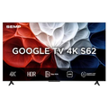 Imagem da oferta Smart TV Semp 55 Polegadas LED HVA 4K S62 WiFi Bluetooth Google TV 3 HDMI HDR10+ Dolby Audio 55S62