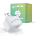 Imagem da oferta Smart Plug Wi-Fi 10A1000W Positivo Casa Inteligente Ligue ou Desligue seus Eletrodomésticos Através do Celular Com