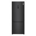 Imagem da oferta Geladeira Smart LG Frost Free Inverter 462L Inverse Cor Black Inox (GC-B569NQL) - 127V