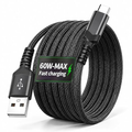 Imagem da oferta Cabo USB C Carregamento Rápido 1 m2 m Nylon Trançado Cabo Carregador Tipo C Sincronização de dados Compatível co