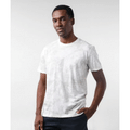 Imagem da oferta Camiseta masculina regular flamê folhas off-white