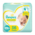 Imagem da oferta Fraldas Pampers Premium Care RN 36 Un